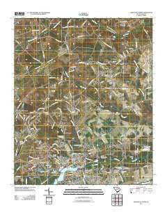 Hartsville North South Carolina Historical topographic map, 1:24000 scale, 7.5 X 7.5 Minute, Year 2011