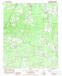Hendersonville South Carolina Historical topographic map, 1:24000 scale, 7.5 X 7.5 Minute, Year 1988