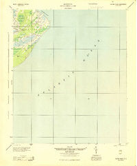 Hilton Head South Carolina Historical topographic map, 1:62500 scale, 15 X 15 Minute, Year 1945