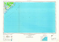 James Island South Carolina Historical topographic map, 1:250000 scale, 1 X 2 Degree, Year 1968