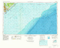 James Island South Carolina Historical topographic map, 1:250000 scale, 1 X 2 Degree, Year 1969