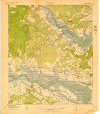Johns Island South Carolina Historical topographic map, 1:21120 scale, 7.5 X 7.5 Minute, Year 1919