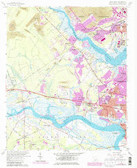 Johns Island South Carolina Historical topographic map, 1:24000 scale, 7.5 X 7.5 Minute, Year 1958