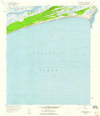 Kiawah Island South Carolina Historical topographic map, 1:24000 scale, 7.5 X 7.5 Minute, Year 1959