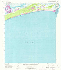 Kiawah Island South Carolina Historical topographic map, 1:24000 scale, 7.5 X 7.5 Minute, Year 1959