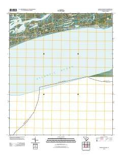 Kiawah Island South Carolina Historical topographic map, 1:24000 scale, 7.5 X 7.5 Minute, Year 2011