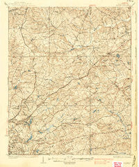 Killian South Carolina Historical topographic map, 1:62500 scale, 15 X 15 Minute, Year 1937