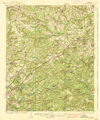 Killian South Carolina Historical topographic map, 1:62500 scale, 15 X 15 Minute, Year 1937