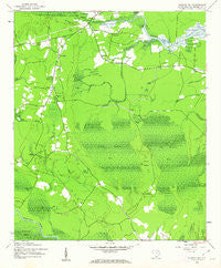 Kilsock Bay South Carolina Historical topographic map, 1:24000 scale, 7.5 X 7.5 Minute, Year 1943