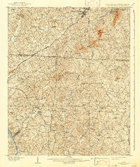 Kings Mountain North Carolina Historical topographic map, 1:62500 scale, 15 X 15 Minute, Year 1908