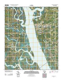 Laurel Bay South Carolina Historical topographic map, 1:24000 scale, 7.5 X 7.5 Minute, Year 2011