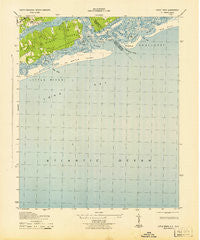 Little River South Carolina Historical topographic map, 1:31680 scale, 7.5 X 7.5 Minute, Year 1943