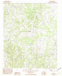 Lowrys South Carolina Historical topographic map, 1:24000 scale, 7.5 X 7.5 Minute, Year 1982