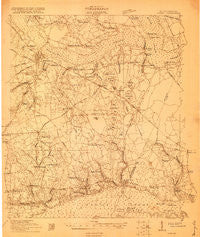Manning South Carolina Historical topographic map, 1:48000 scale, 15 X 15 Minute, Year 1920