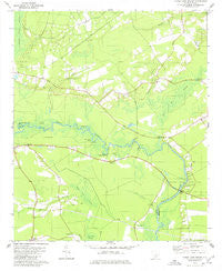 Maple Cane Swamp South Carolina Historical topographic map, 1:24000 scale, 7.5 X 7.5 Minute, Year 1979