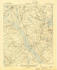Mayesville South Carolina Historical topographic map, 1:62500 scale, 15 X 15 Minute, Year 1921