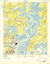 Melgrove South Carolina Historical topographic map, 1:24000 scale, 7.5 X 7.5 Minute, Year 1940