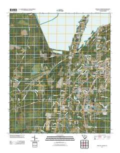 Moncks Corner South Carolina Historical topographic map, 1:24000 scale, 7.5 X 7.5 Minute, Year 2011