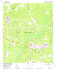 New Ellenton SW South Carolina Historical topographic map, 1:24000 scale, 7.5 X 7.5 Minute, Year 1965