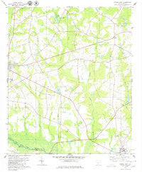 Norway East South Carolina Historical topographic map, 1:24000 scale, 7.5 X 7.5 Minute, Year 1979