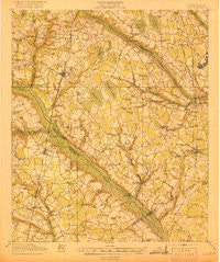 Olar South Carolina Historical topographic map, 1:62500 scale, 15 X 15 Minute, Year 1919