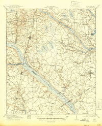 Olar South Carolina Historical topographic map, 1:62500 scale, 15 X 15 Minute, Year 1919