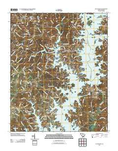 Old Pickens South Carolina Historical topographic map, 1:24000 scale, 7.5 X 7.5 Minute, Year 2011