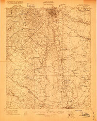 Orangeburg South Carolina Historical topographic map, 1:48000 scale, 15 X 15 Minute, Year 1920