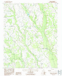 Oswego South Carolina Historical topographic map, 1:24000 scale, 7.5 X 7.5 Minute, Year 1988