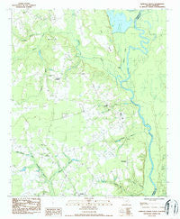 Pamplico North South Carolina Historical topographic map, 1:24000 scale, 7.5 X 7.5 Minute, Year 1986