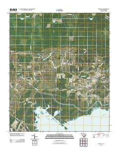 Pineville South Carolina Historical topographic map, 1:24000 scale, 7.5 X 7.5 Minute, Year 2011