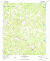 Pomaria South Carolina Historical topographic map, 1:24000 scale, 7.5 X 7.5 Minute, Year 1969