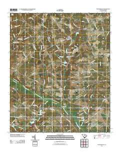 Pond Branch South Carolina Historical topographic map, 1:24000 scale, 7.5 X 7.5 Minute, Year 2011