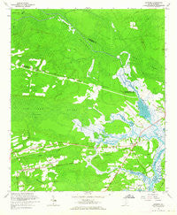 Ravenel South Carolina Historical topographic map, 1:24000 scale, 7.5 X 7.5 Minute, Year 1960