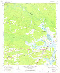 Ravenel South Carolina Historical topographic map, 1:24000 scale, 7.5 X 7.5 Minute, Year 1960