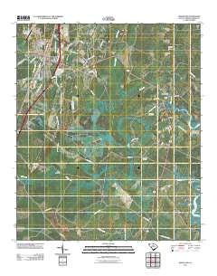 Ridgeland South Carolina Historical topographic map, 1:24000 scale, 7.5 X 7.5 Minute, Year 2011