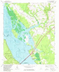 Saint Paul South Carolina Historical topographic map, 1:24000 scale, 7.5 X 7.5 Minute, Year 1980