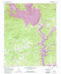 Salem South Carolina Historical topographic map, 1:24000 scale, 7.5 X 7.5 Minute, Year 1959