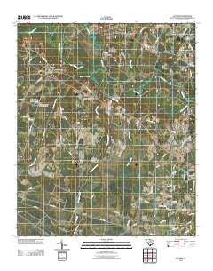 Salters South Carolina Historical topographic map, 1:24000 scale, 7.5 X 7.5 Minute, Year 2011