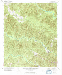 Sedalia South Carolina Historical topographic map, 1:24000 scale, 7.5 X 7.5 Minute, Year 1969