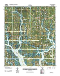 Sheldon South Carolina Historical topographic map, 1:24000 scale, 7.5 X 7.5 Minute, Year 2011