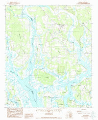 Sheldon South Carolina Historical topographic map, 1:24000 scale, 7.5 X 7.5 Minute, Year 1988