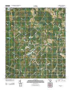 Shirley South Carolina Historical topographic map, 1:24000 scale, 7.5 X 7.5 Minute, Year 2011