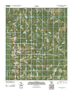 Sniders Crossroads South Carolina Historical topographic map, 1:24000 scale, 7.5 X 7.5 Minute, Year 2011