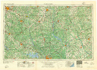 Spartanburg South Carolina Historical topographic map, 1:250000 scale, 1 X 2 Degree, Year 1941