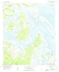 Spring Island South Carolina Historical topographic map, 1:24000 scale, 7.5 X 7.5 Minute, Year 1958