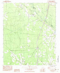 St. George SW South Carolina Historical topographic map, 1:24000 scale, 7.5 X 7.5 Minute, Year 1982