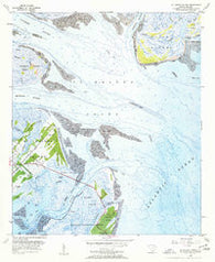 St. Helena Sound South Carolina Historical topographic map, 1:24000 scale, 7.5 X 7.5 Minute, Year 1956
