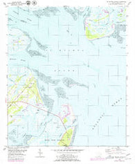 St. Helena Sound South Carolina Historical topographic map, 1:24000 scale, 7.5 X 7.5 Minute, Year 1956