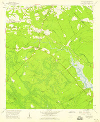 Stallsville South Carolina Historical topographic map, 1:24000 scale, 7.5 X 7.5 Minute, Year 1957